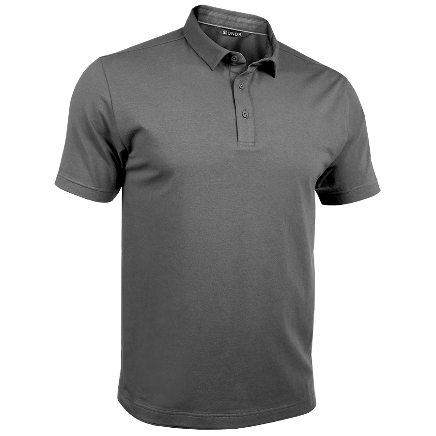 Short Sleeve Polo The Classic Dark Grey – 2UNDR