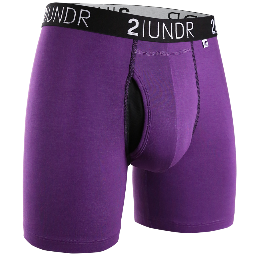 Purple Brand Boxer Brief Single - Black