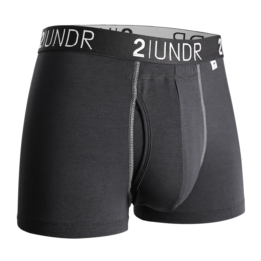 2UNDR Swing Shift Boxer Brief - Black/Grey S