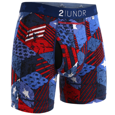 Swing Shift 6" Boxer Brief - 3 Pack Boxset - Freedom 1-2-3