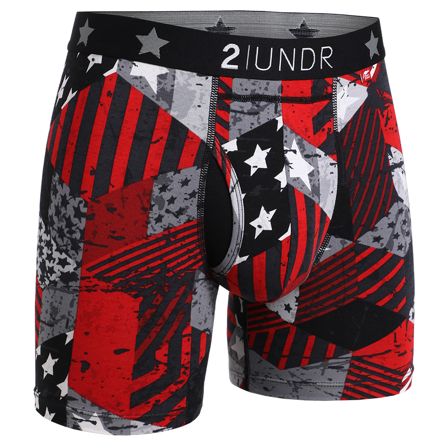 Swing Shift 6" Boxer Brief - 3 Pack Boxset - Freedom 1-2-3