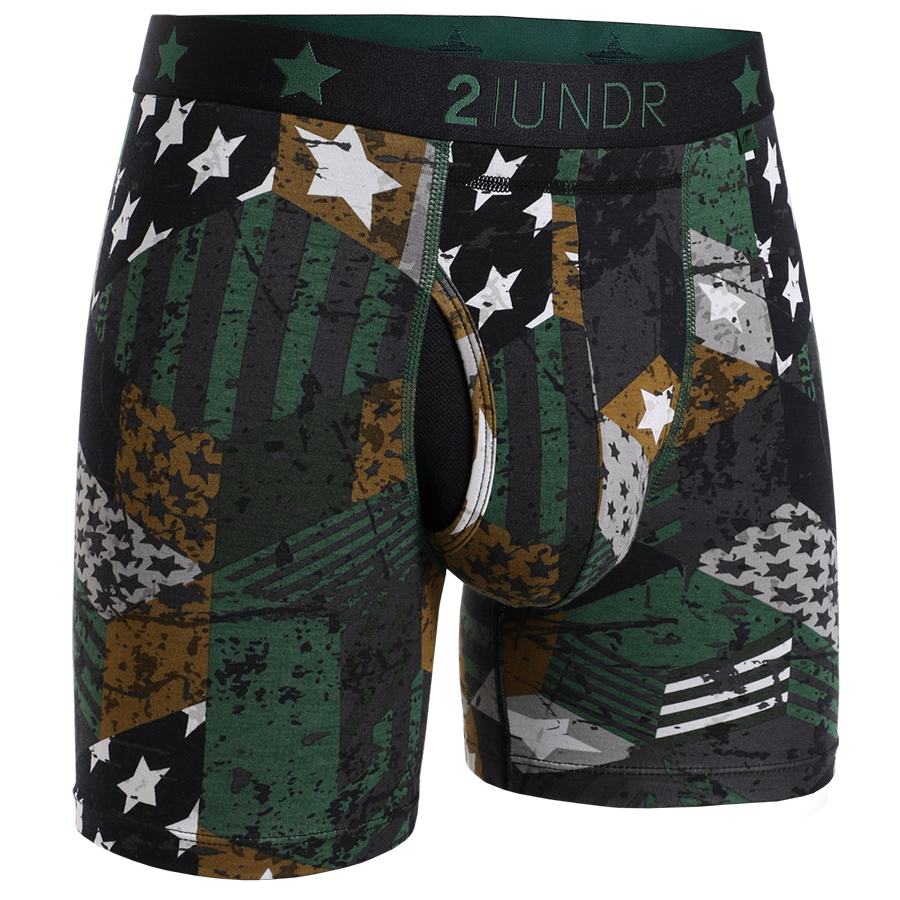 Swing Shift 6" Boxer Brief - 3 Pack Boxset - Freedom 1-2-3