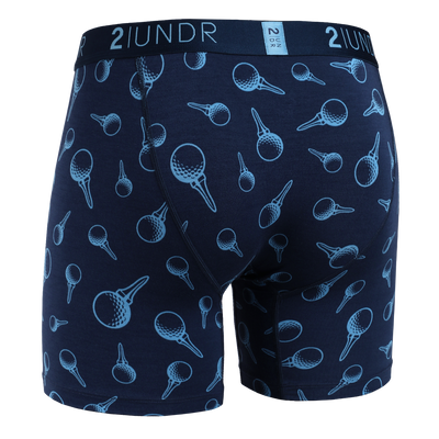 Swing Shift Boxer Brief - Blue Tees