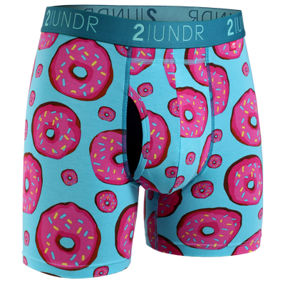 Swing Shift 6" Boxer Brief - 3 Pack Boxset - Donuts/Poutine/Banana