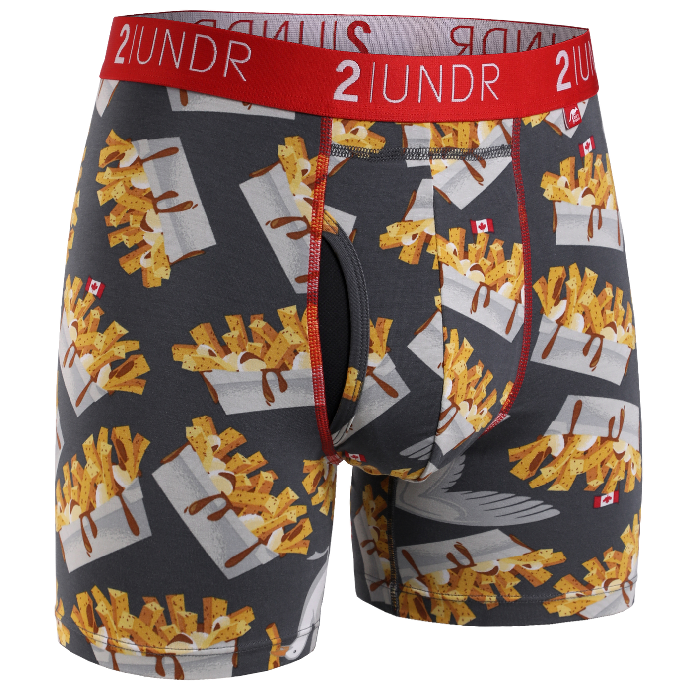 Swing Shift 6" Boxer Brief - 3 Pack Boxset - Donuts/Poutine/Banana