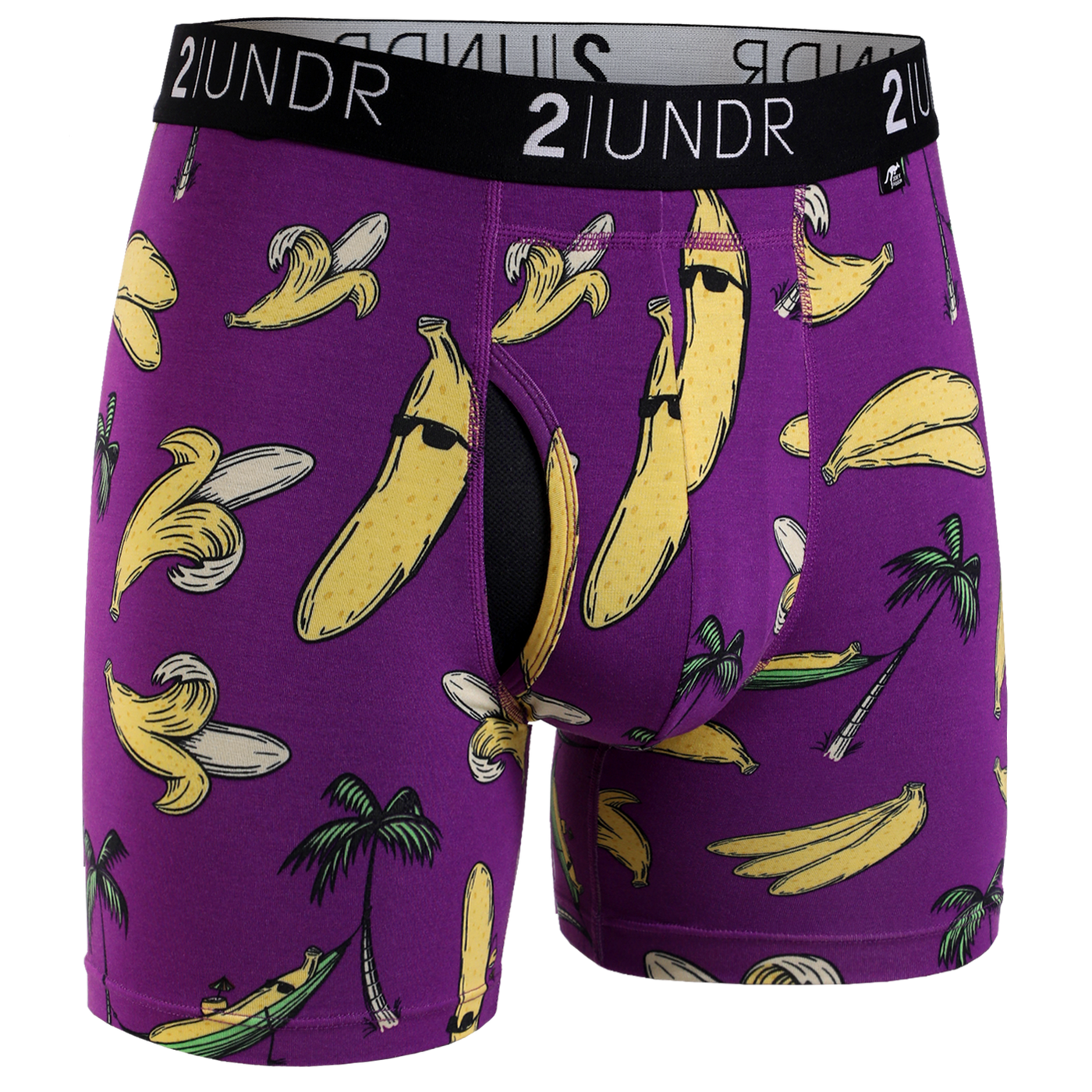 Swing Shift 6" Boxer Brief - 3 Pack Boxset - Donuts/Poutine/Banana