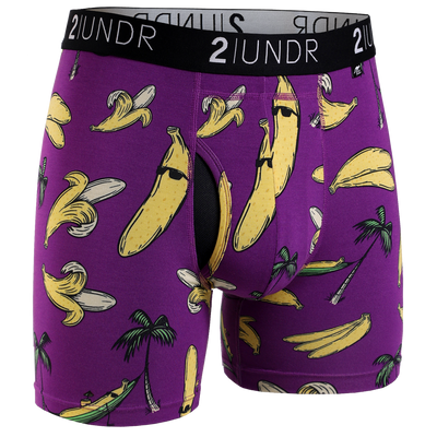 Swing Shift 6" Boxer Brief - 3 Pack Boxset - Donuts/Poutine/Banana