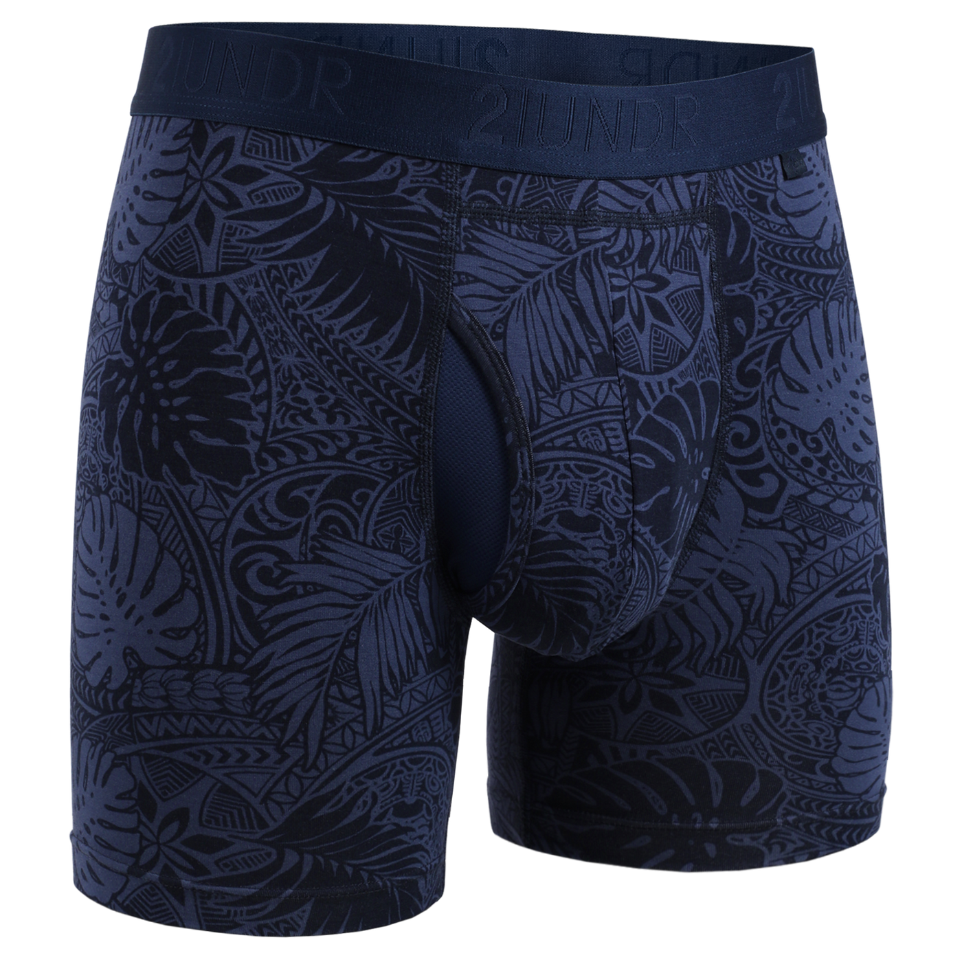 Swing Shift 6" Boxer Brief - Coastal Blue