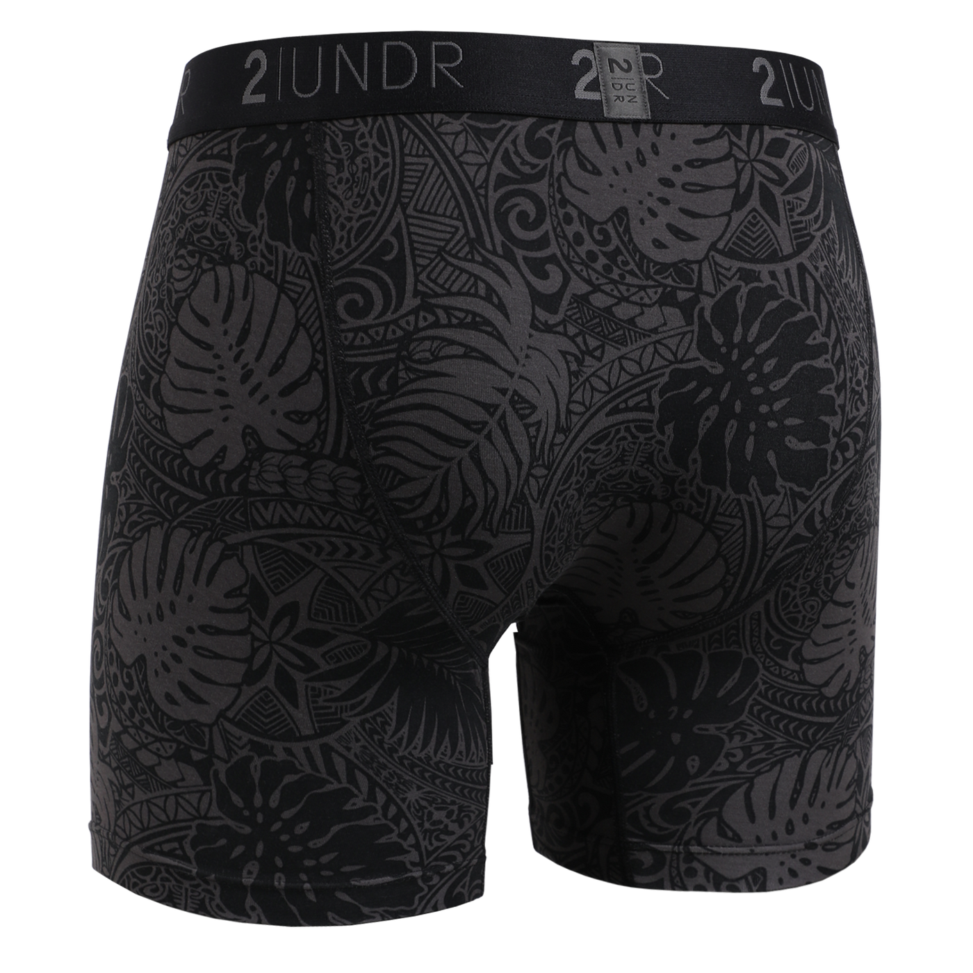 Swing Shift 6" Boxer Brief - Coastal Black