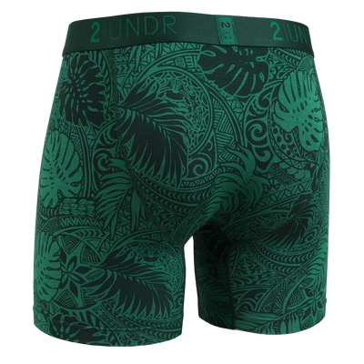 Swing Shift 6" Boxer Brief - Coastal Green