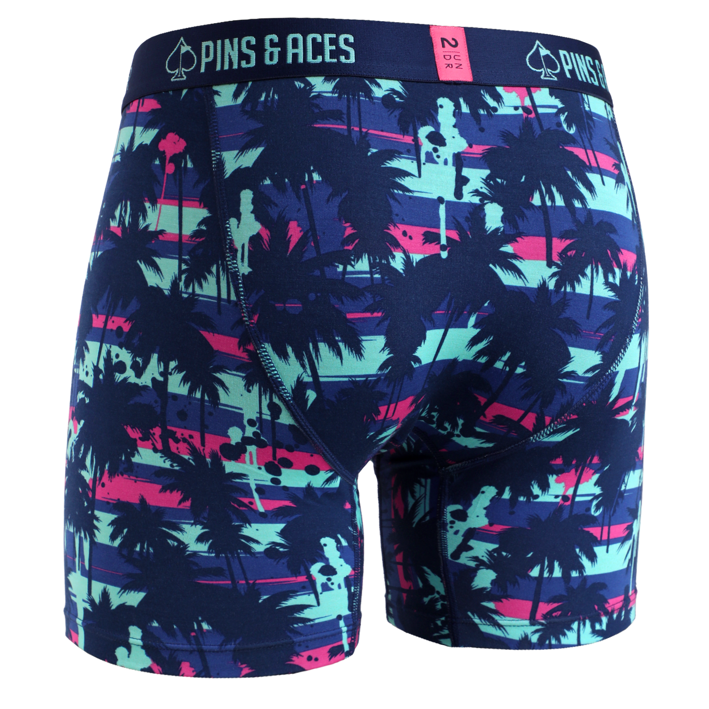 Swing Shift 6" Boxer Brief - Pins & Aces | Palm Drip