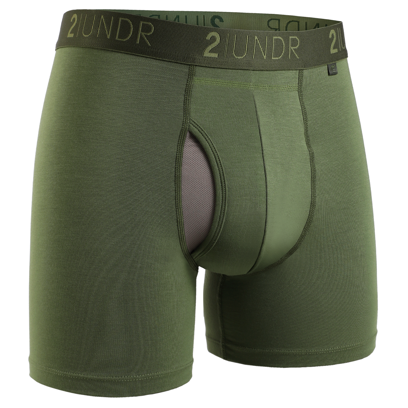 Swing Shift 6" Boxer Brief - Army Green