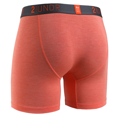 Swing Shift 6" Boxer Brief - Coral