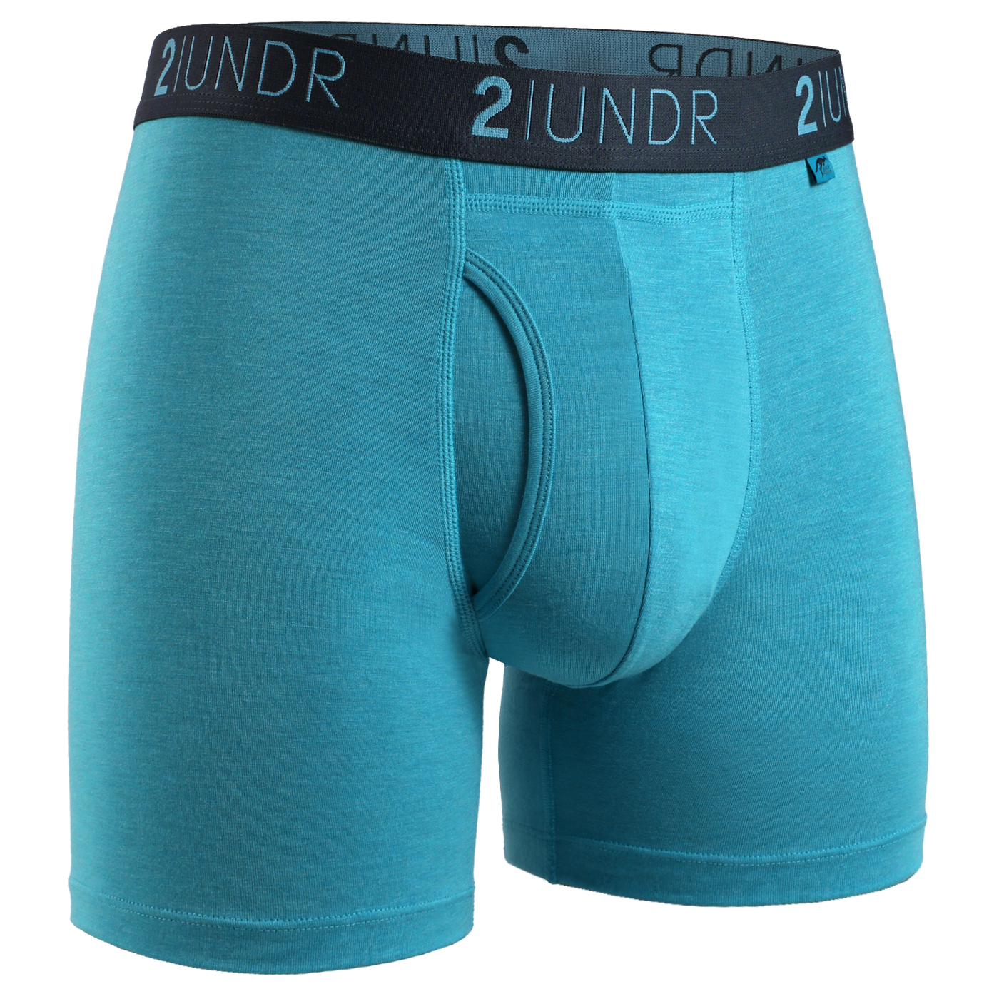 Swing Shift 6" Boxer Brief - Turquoise