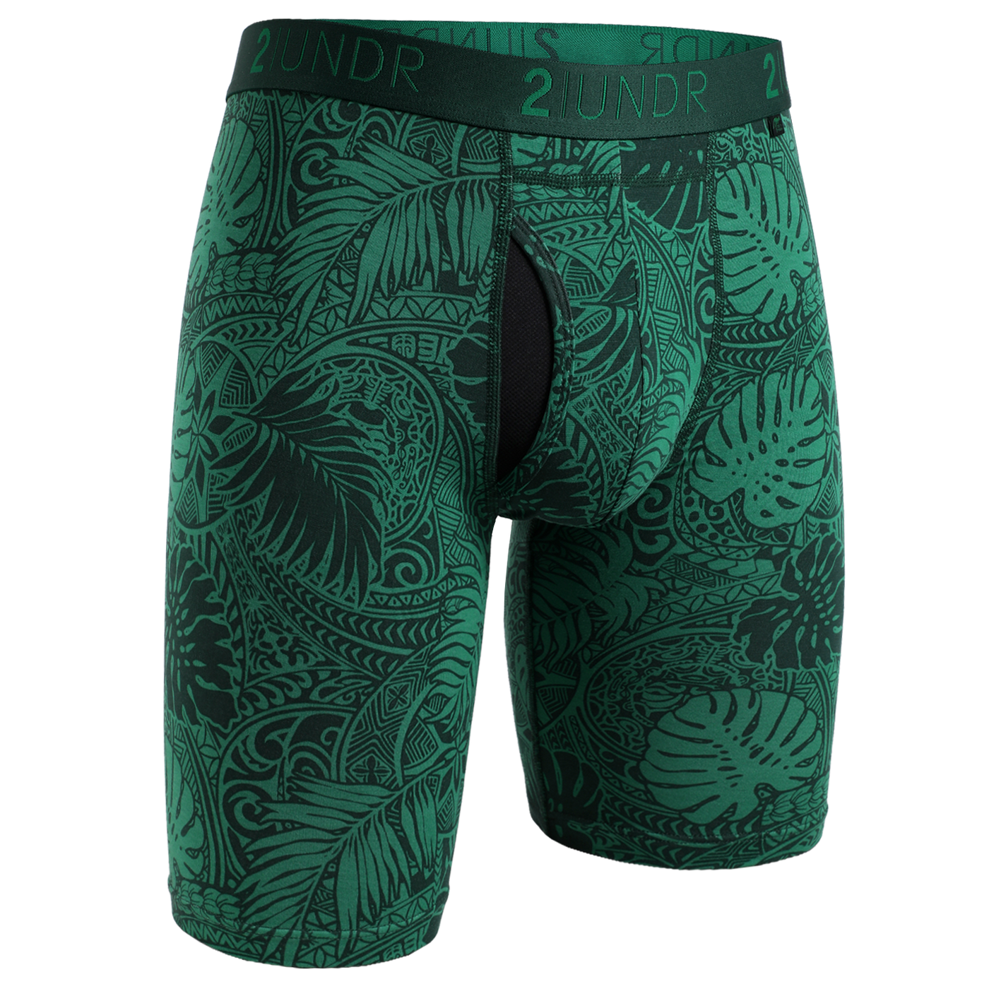 Swing Shift 9" Long Leg - Coastal Green