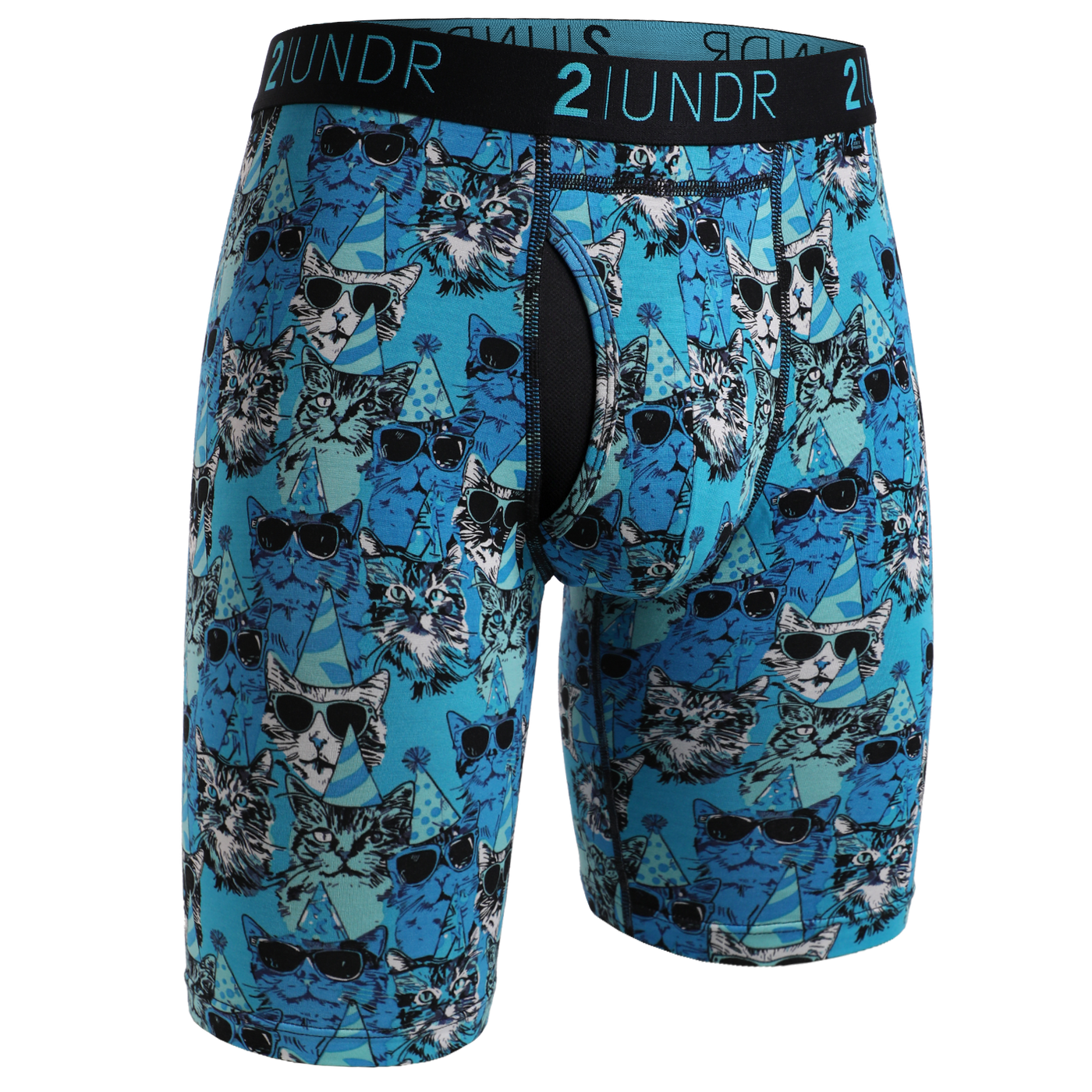 Swing Shift 9" Long Leg - Kitty Corner