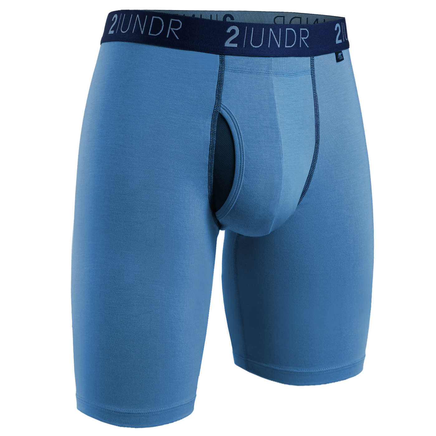 Swing Shift 9" Long Leg - Sky Blue