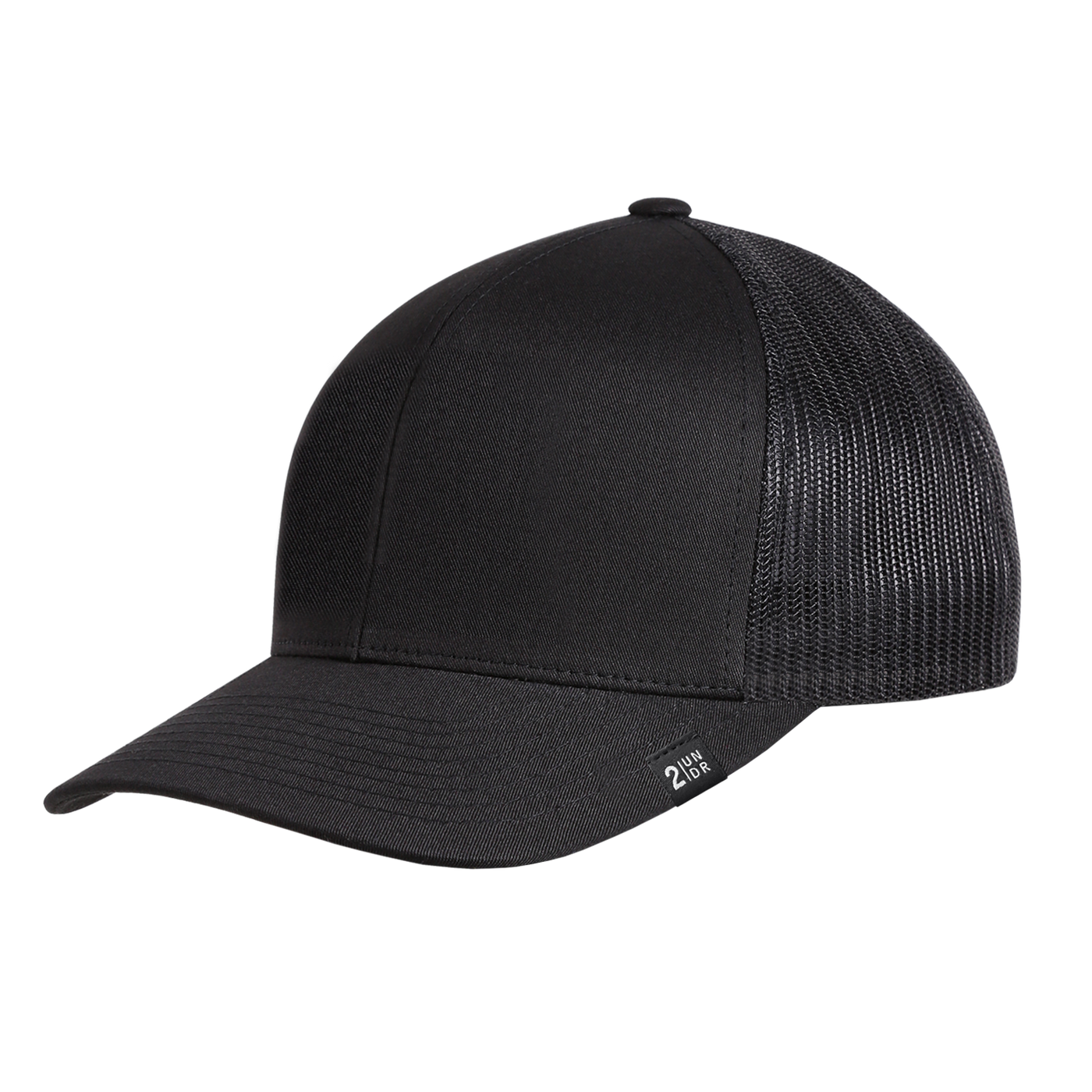 2UNDR Mesh Back Basic Hat - Black