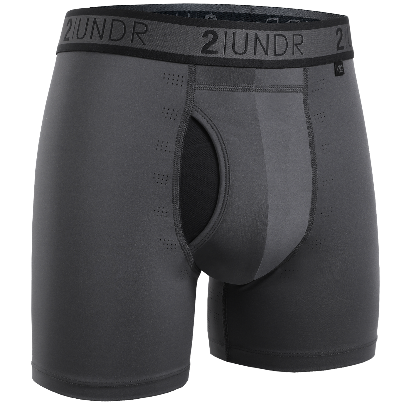 Sport Shift 6" Boxer Brief - 3 Pack Boxset - Stealth/Charcoal/Azul