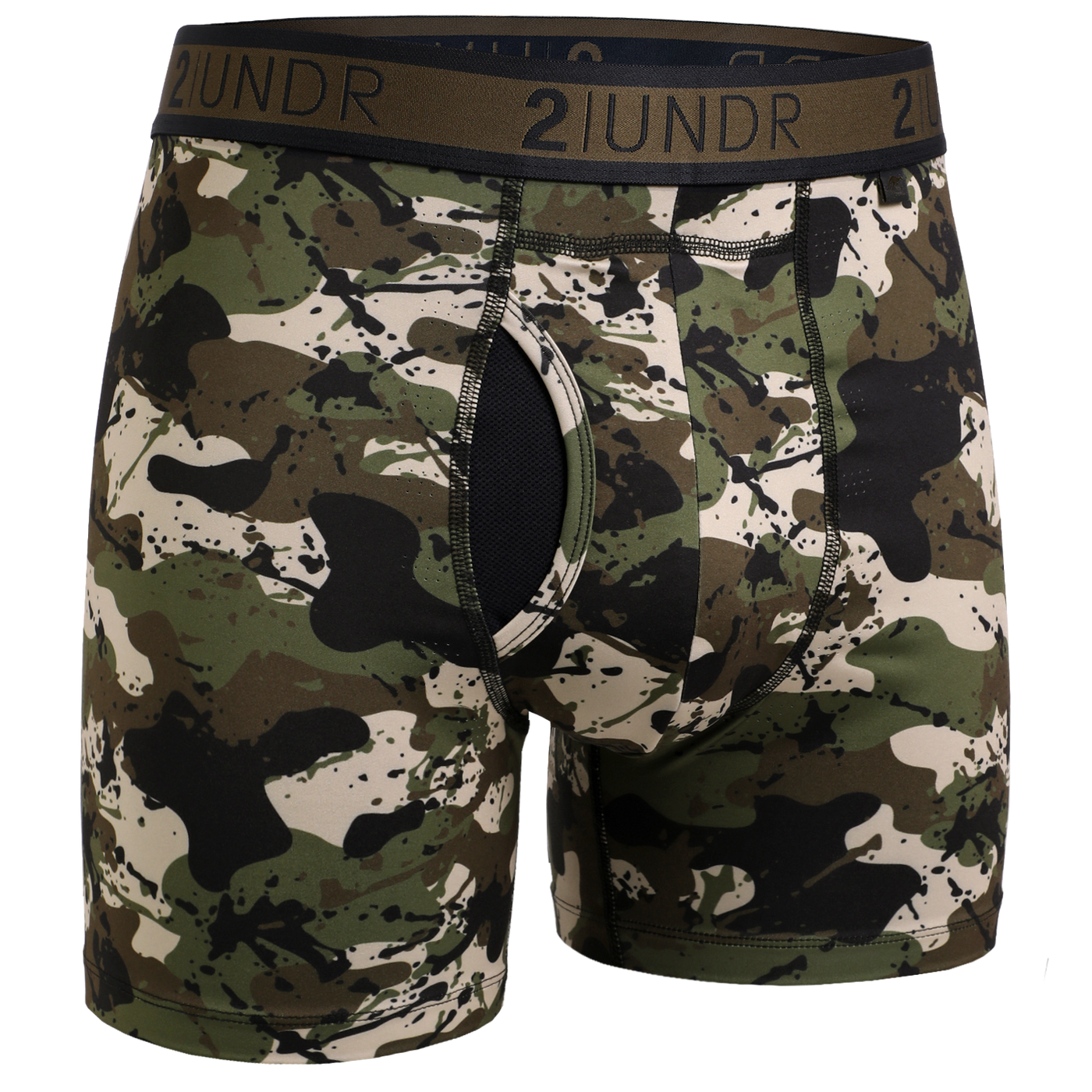 Sport Shift 6" Boxer Brief - 3 Pack Boxset - Army/Blackout/Nightout