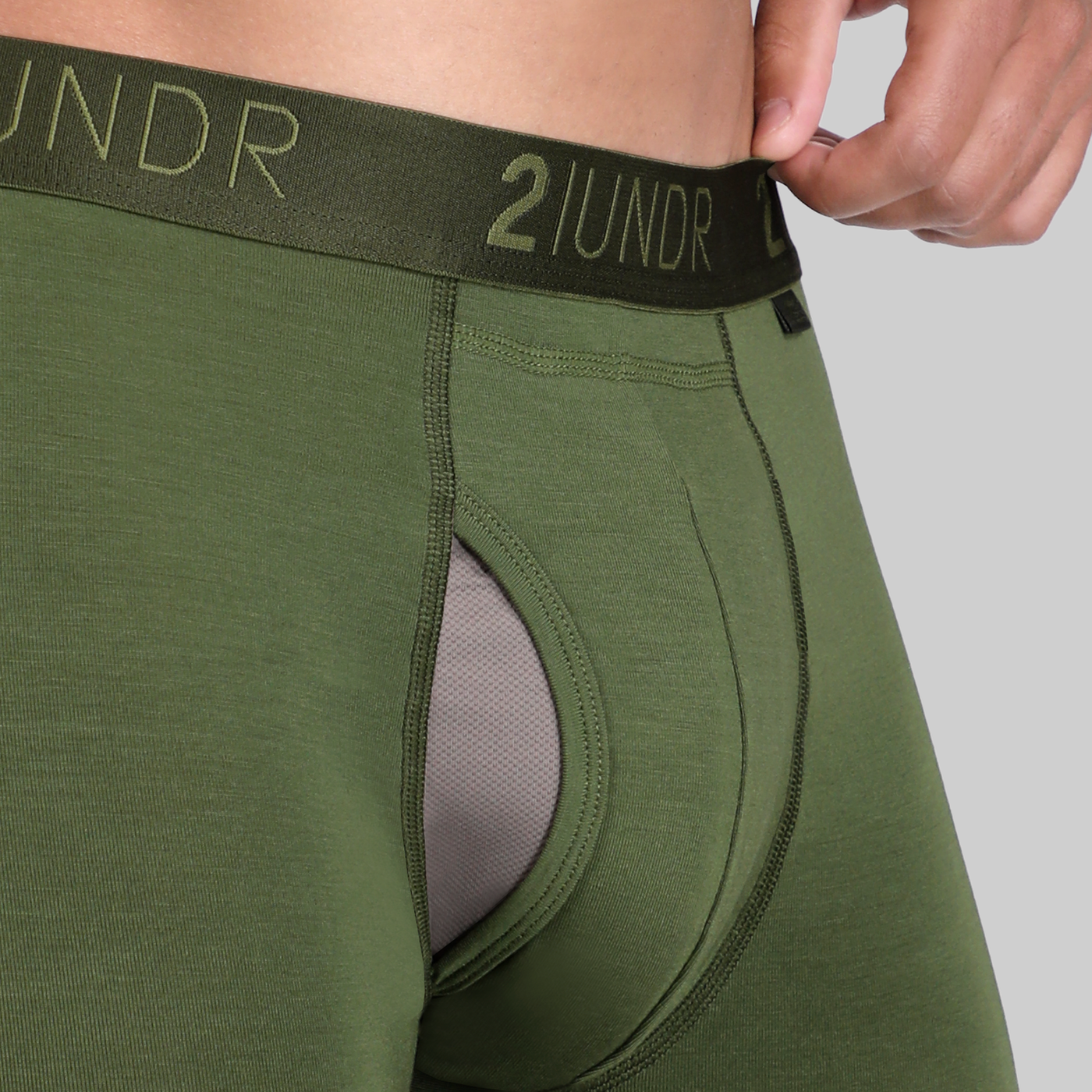 Swing Shift 3" Trunk - Army Green