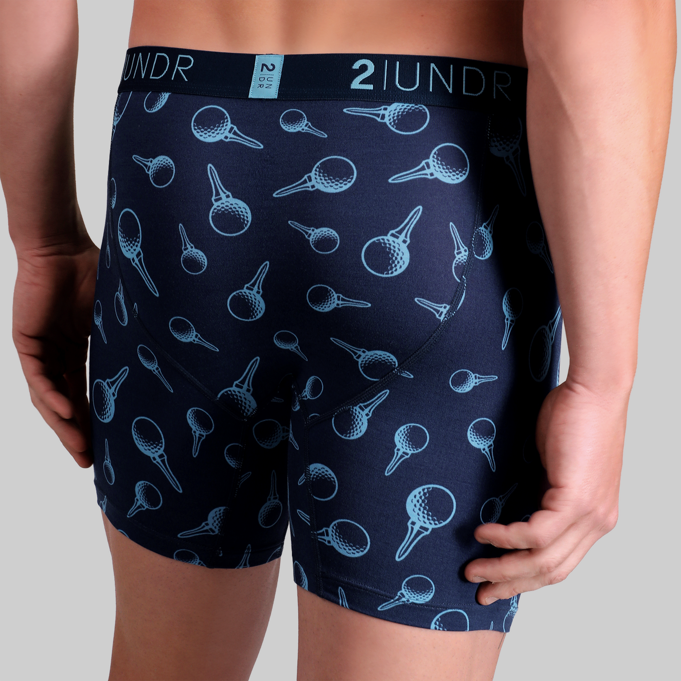 Swing Shift Boxer Brief - Blue Tees