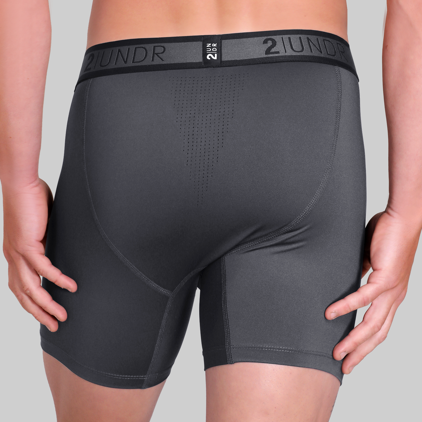 Sport Shift 6" Boxer Brief - Charcoal