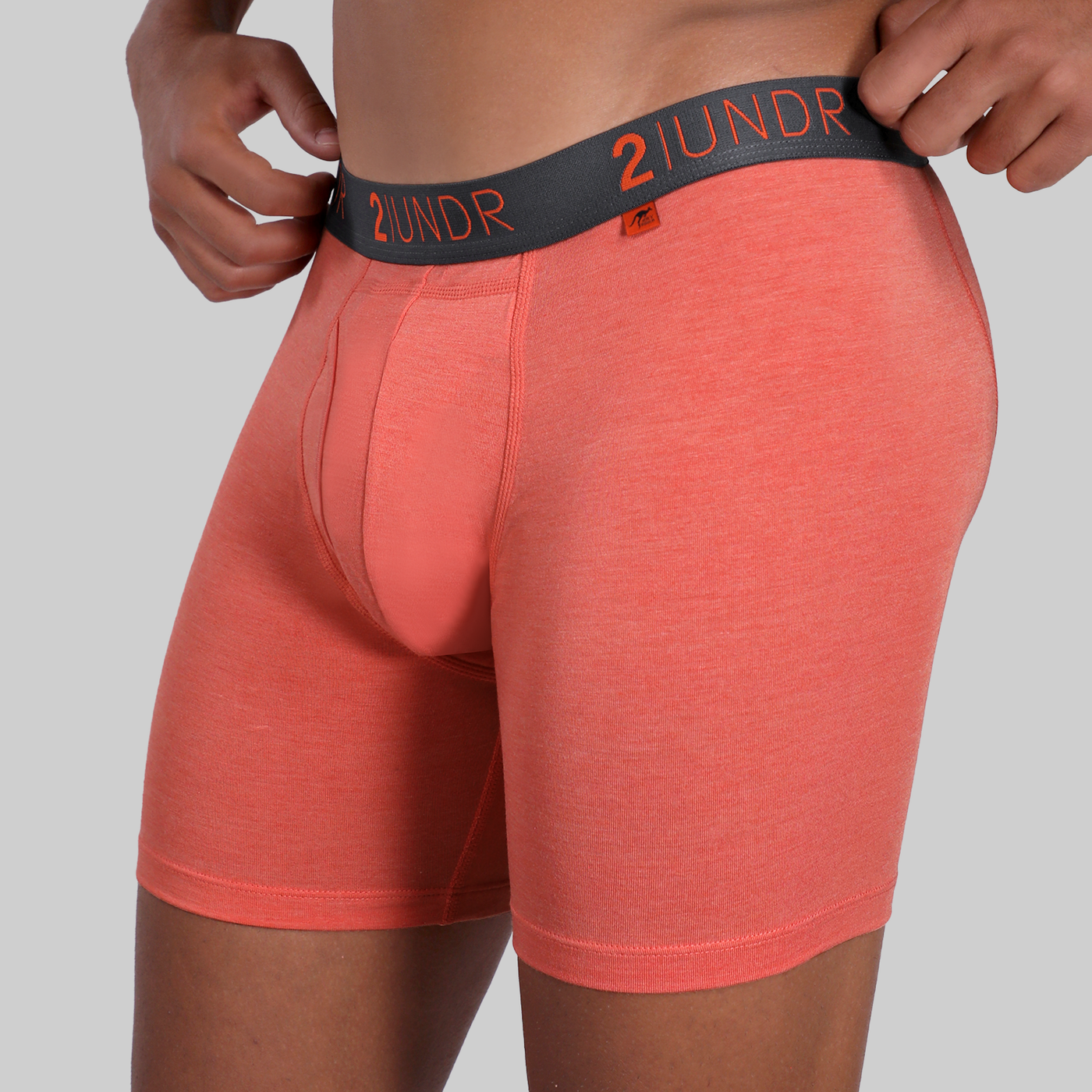 Swing Shift 6" Boxer Brief - Coral