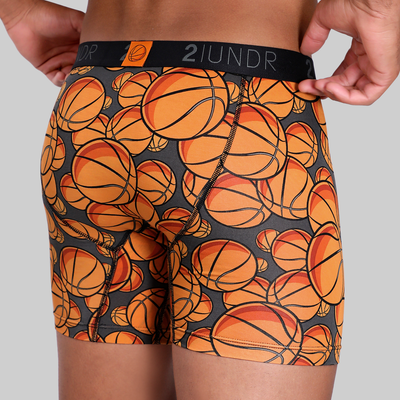 Swing Shift 6" Boxer Brief - Hoops