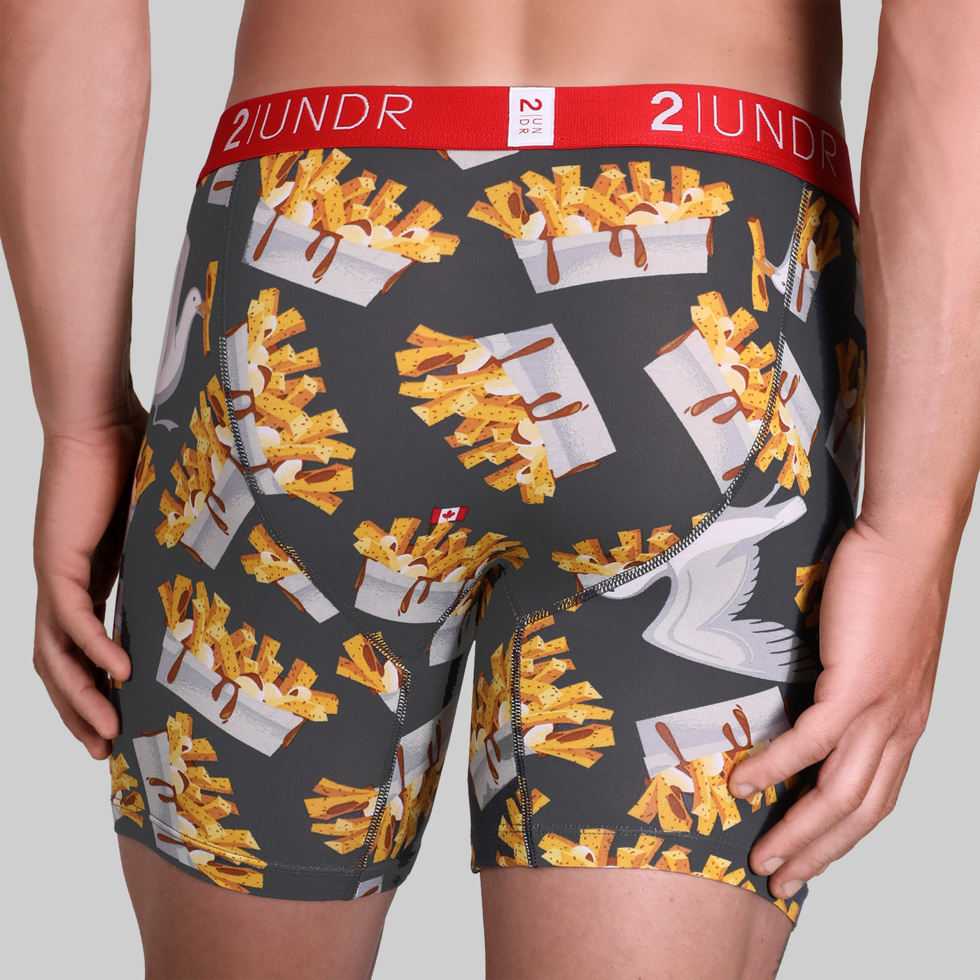 Swing Shift 6" Boxer Brief - Poutine