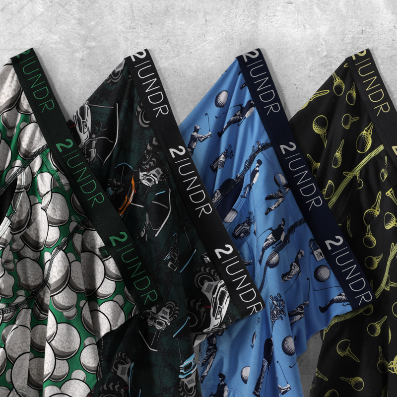 different types of 2undr products in a row