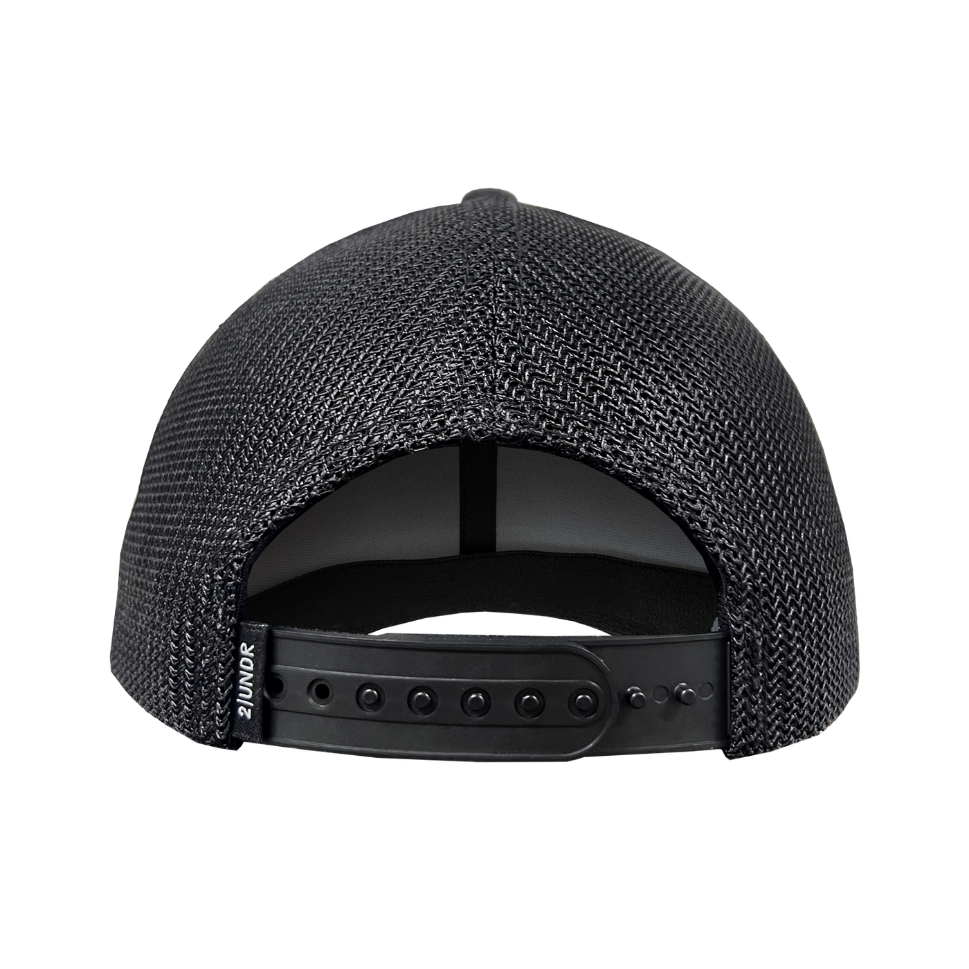 2UNDR Mesh Snap Back Basic Hat - Black