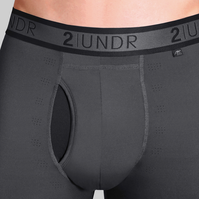 Sport Shift Boxer Brief - Charcoal