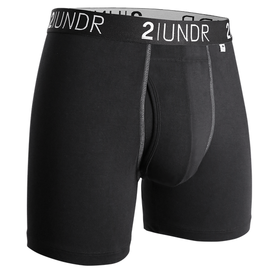 Swing Shift Boxer Brief 3 Pack Boxset - Black - Grey - Navy – 2UNDR