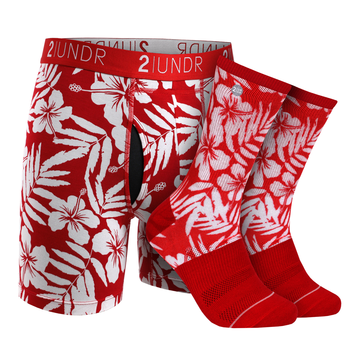 Swing Shift Boxer Brief - Groove Sock Pack - Aloha
