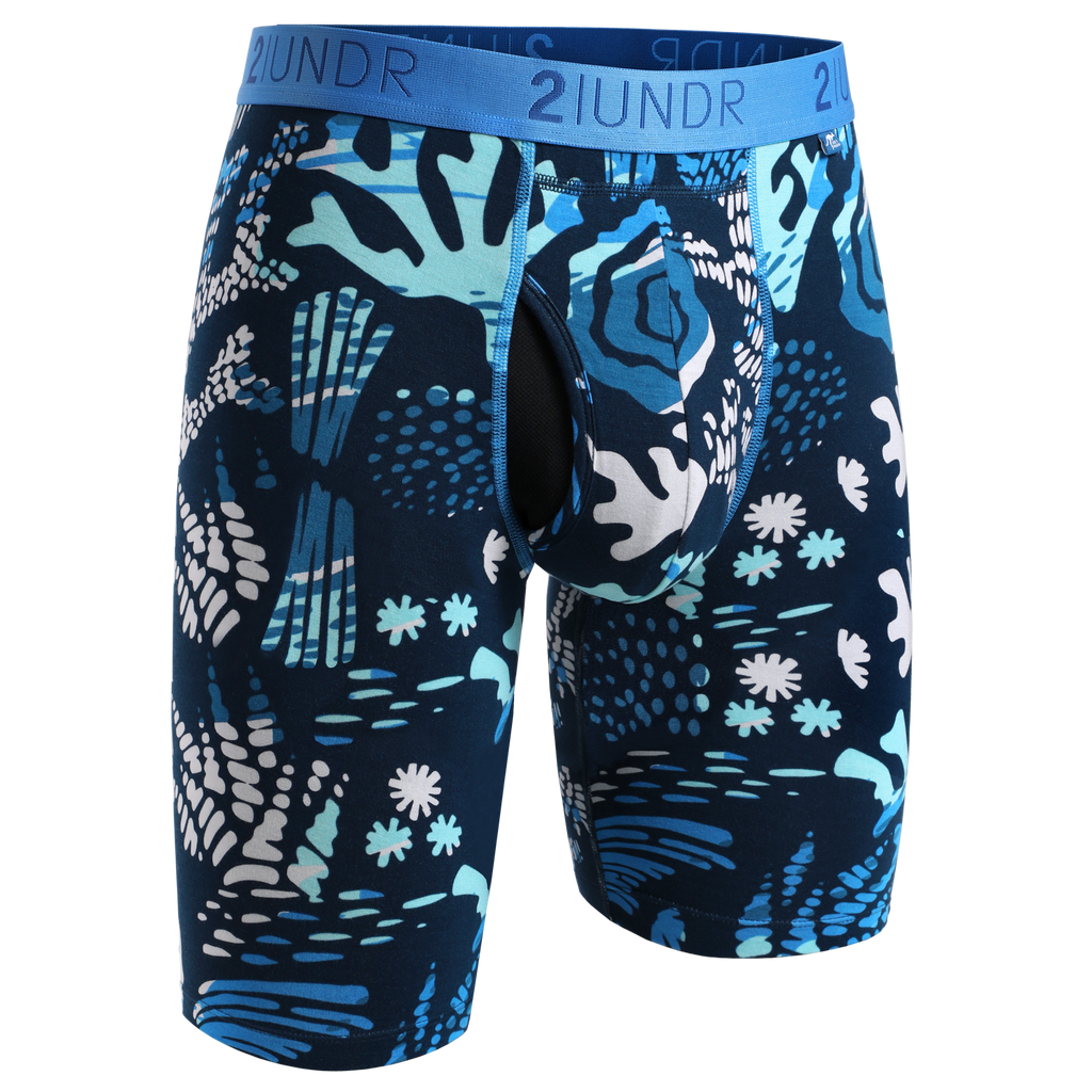 2UNDR Swing Shift Long Legs Solids Boxer Brief 2U01LL