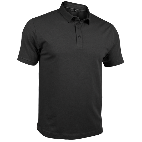 Short Sleeve Polo The Classic Black 2UNDR