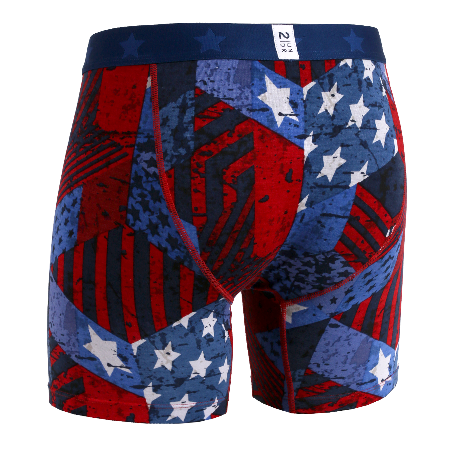 2UNDR Men's Joey Pouch SWING SHIFT - 6 Boxer Modal Fabric Bulls Print ~  WITHOUT BOX